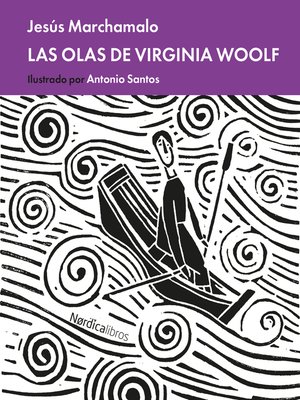 cover image of Las olas de Virginia Woolf